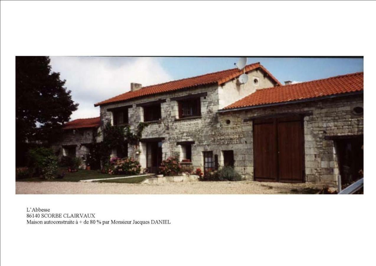 L'Abbesse Villa Scorbé-Clairvaux Eksteriør billede